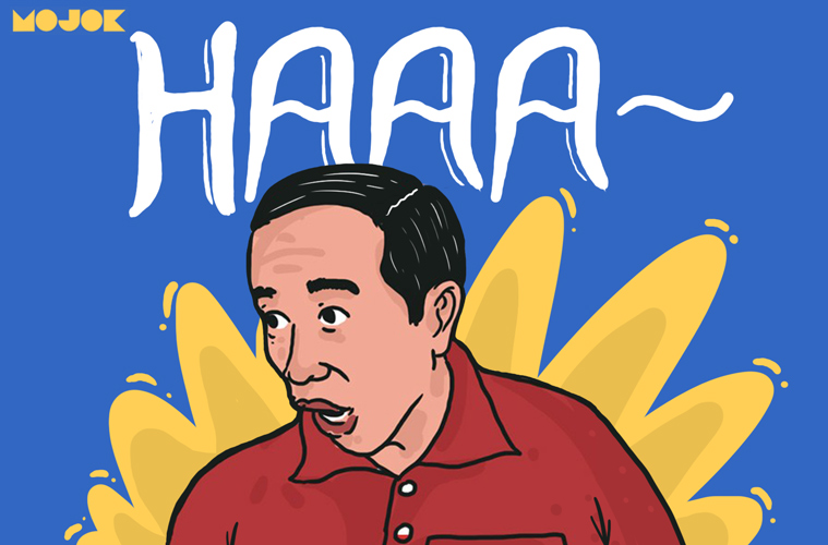 Jokowi Kaget MOJOK.CO