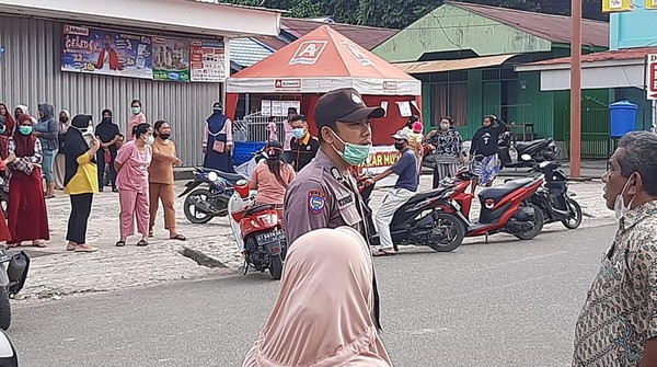 lokasi emak emak meninggal saat antre minyak goreng di berau kaltim dok istimewa 169